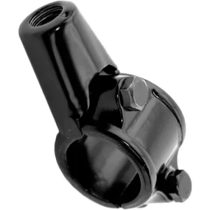 Prémiový Adaptér zpětného zrcátka M8/1,25 pravý závit (22,2 mm průměr) (černý) M008-247