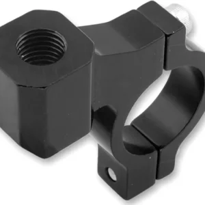 Hit Sezóny CNC adaptér zpětného zrcátka M8/1,25 pravý závit (22,2 mm průměr) (černý) M008-252