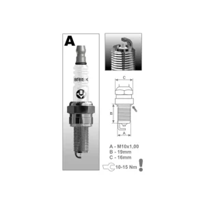 Zapalovací svíčka AR10S-9 řada Silver Racing, BRISK - Česká Republika M231-040 Nakupujte Hned