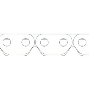 Profesionální Rozvodový řetěz 98XRH2015, MORSE (82 článků spojený) M240-09-082