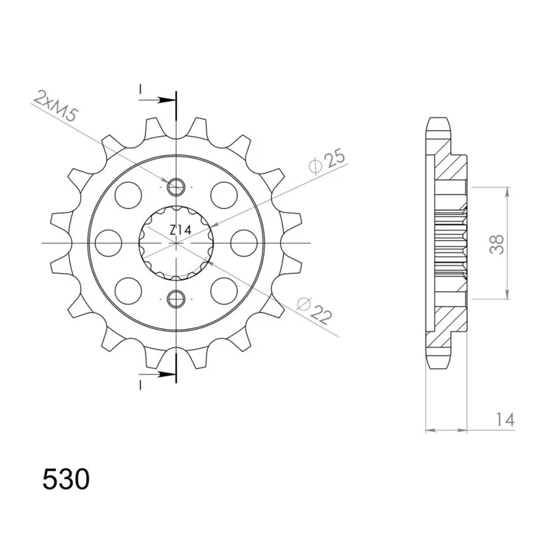 Vrácení Zdarma Řetězové kolečko SUPERSPROX CST-739:15 15 zubů, 530