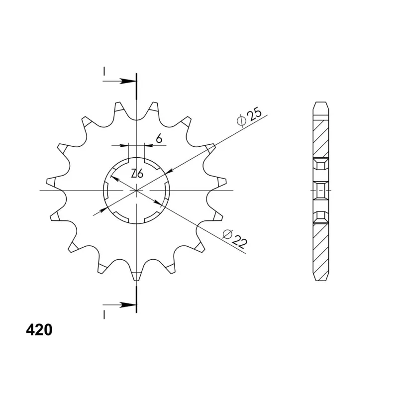 Nakupujte Hned Řetězové kolečko SUPERSPROX CST-251:13