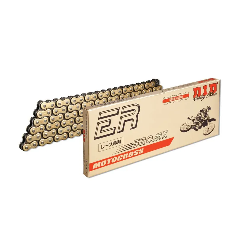 Závodní řetěz D.I.D Chain 520MX 120 L Zlatá/Černá Akční Nabídka