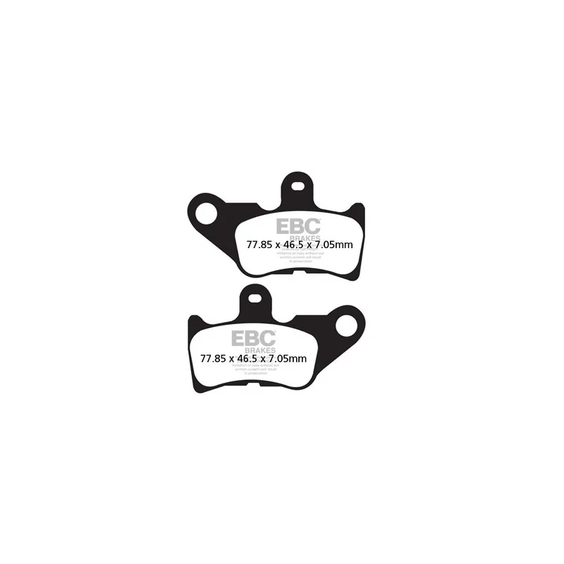 Brzdové destičky EBC SFA336 Limitovaná Edice