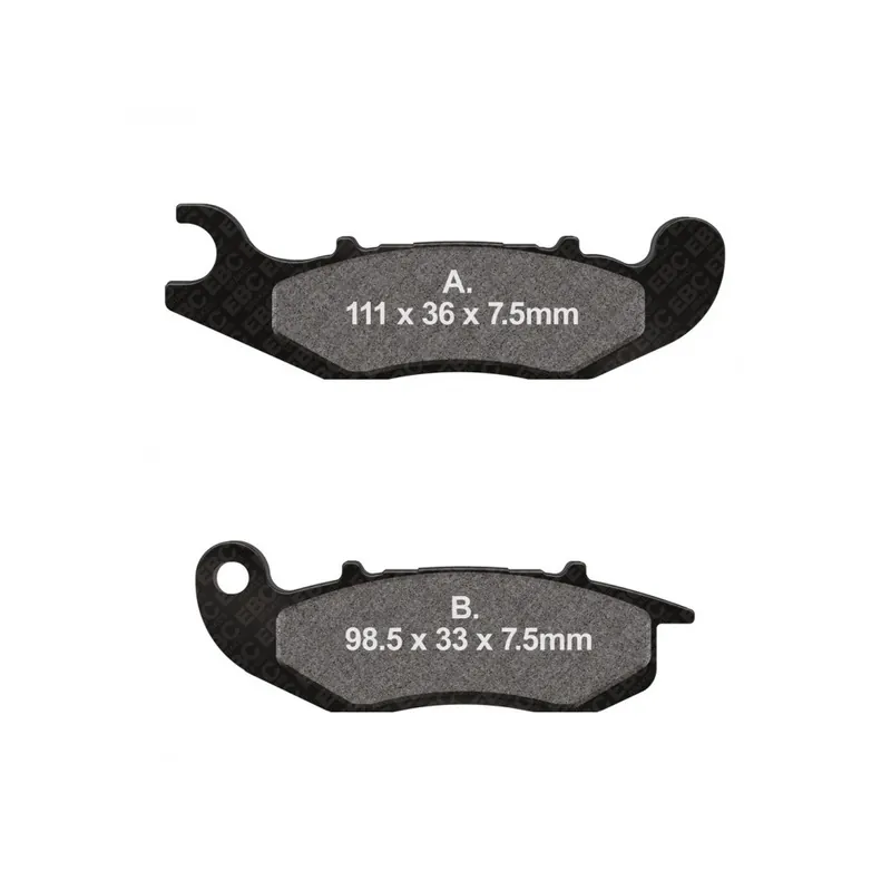 Vrácení Zdarma Brzdové destičky EBC FA465TT