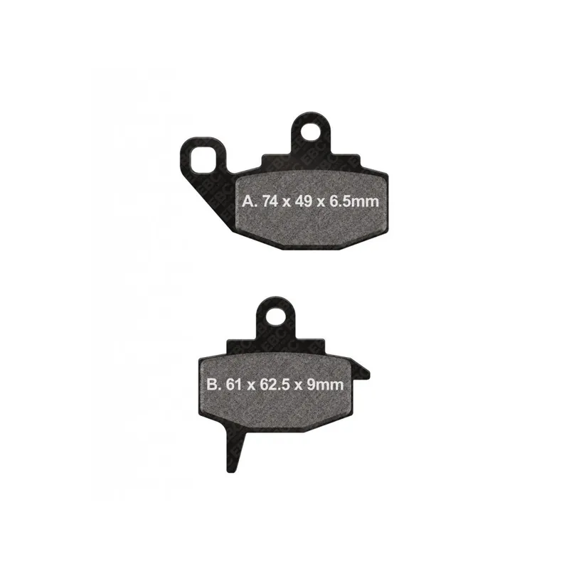 Brzdové destičky EBC FA130TT Doprava Zdarma