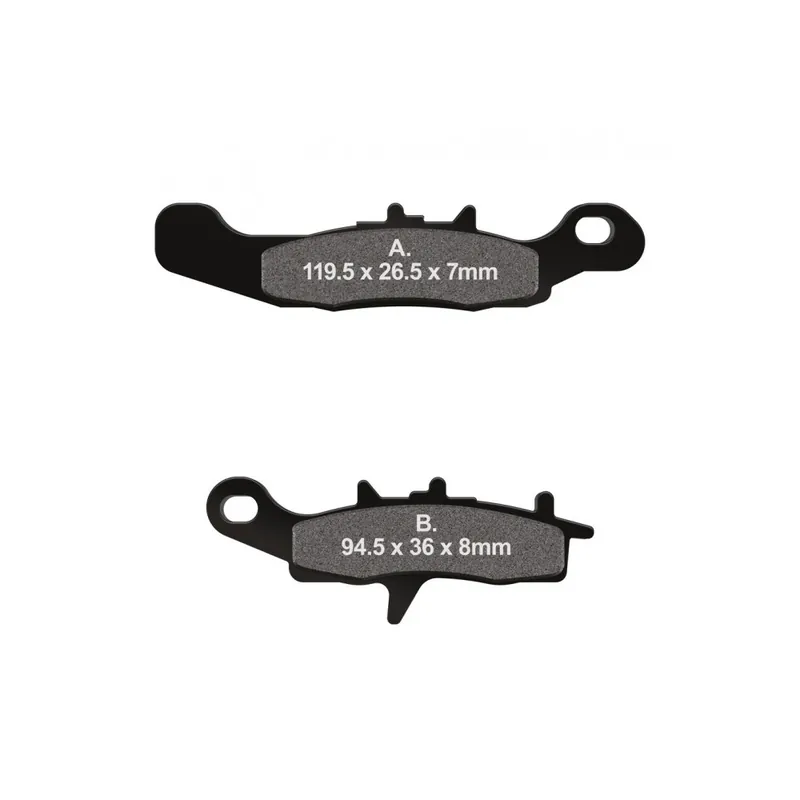 Brzdové destičky EBC FA349R Limitovaná Edice