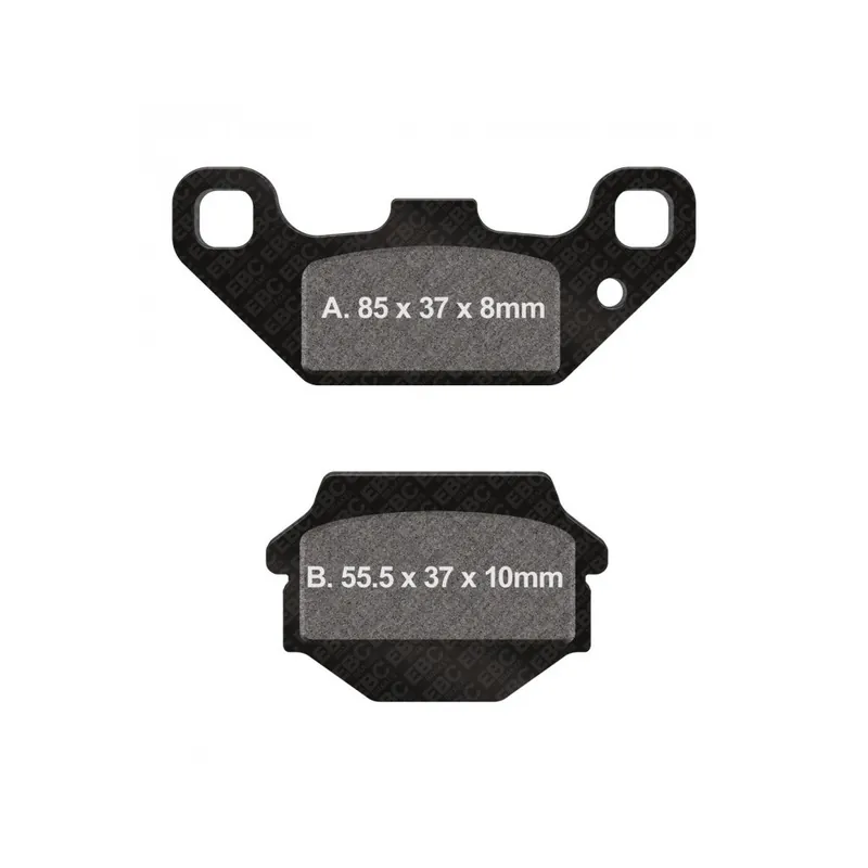 Brzdové destičky EBC FA128R Víkendová Akce