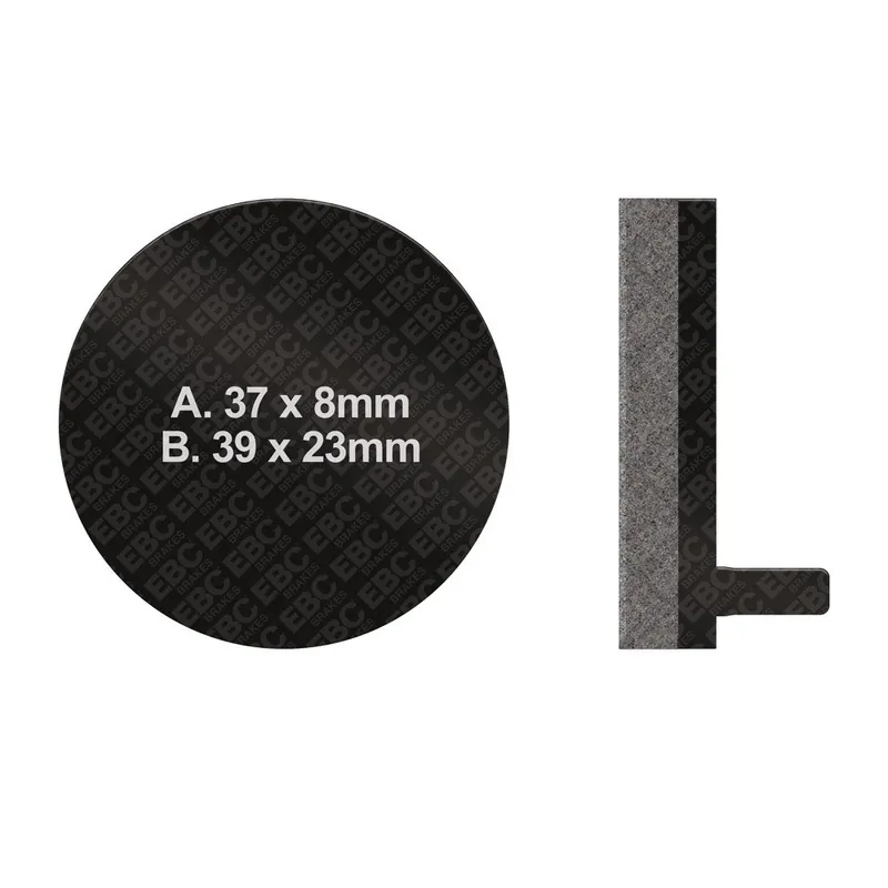 Brzdové destičky EBC FA155 Ověřený