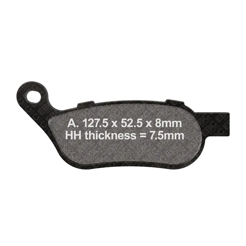 Brzdové destičky EBC FA458V Limitovaná Edice