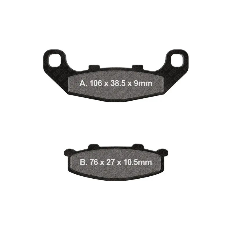 Oblíbený Brzdové destičky EBC FA141