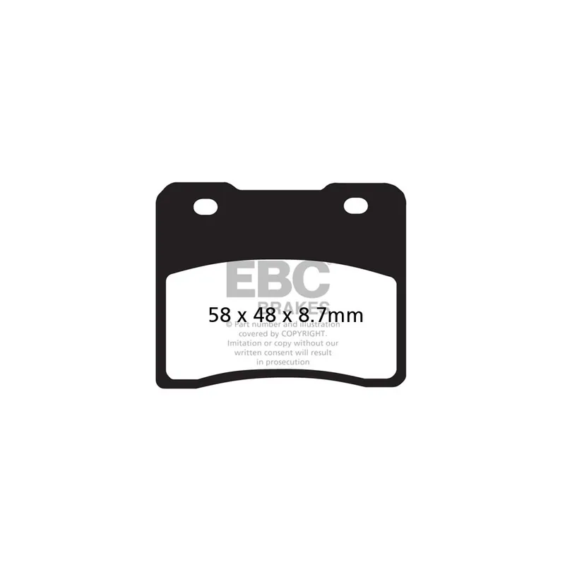 Brzdové destičky EBC FA102 Finální Výprodej