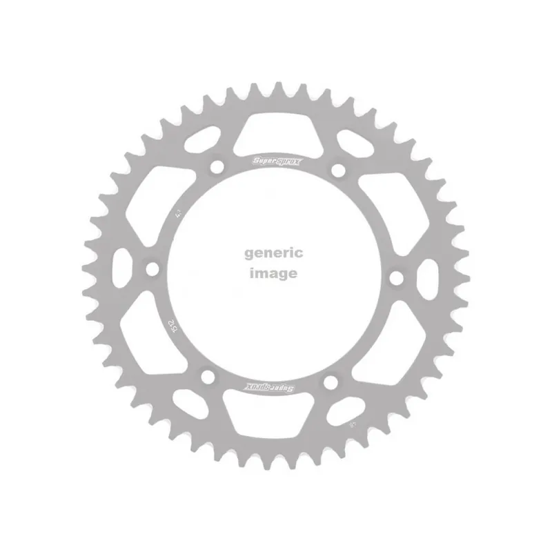 Hliníková řetězová rozeta SUPERSPROX RAL-1512:45-RED červená 45 zubů, 520 Profesionální