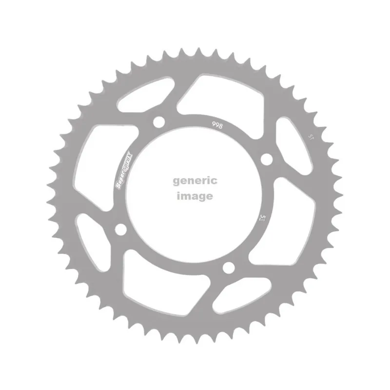 Oblíbený Hliníková řetězová rozeta SUPERSPROX RAL-998:55-BLK černý 55 zubů, 428