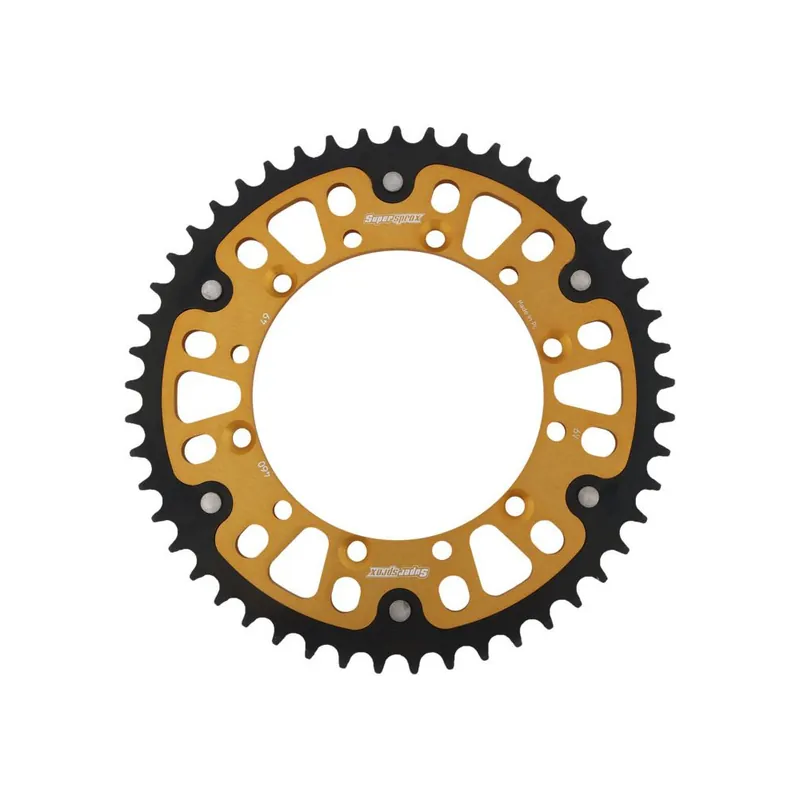 Celosvětová Doprava Rozeta SUPERSPROX STEALTH RST-460:49-GLD zlatá 49 zubů, 520