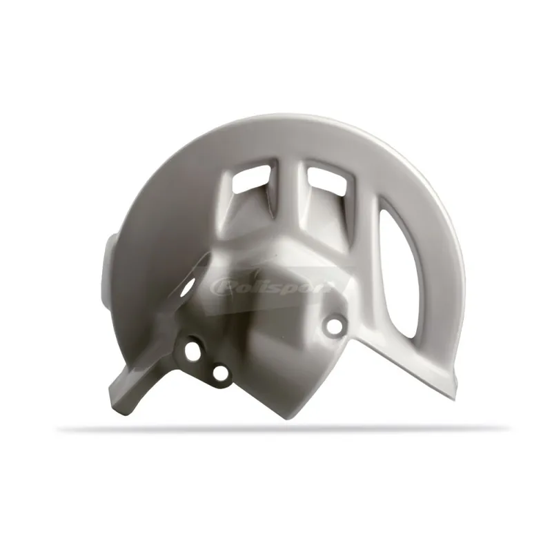 Kryt předního brzdového kotouče POLISPORT bílá Doprava Zdarma