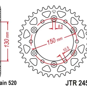 Víkendová Akce Rozeta HONDA NX 650 Dominator rok 91-94