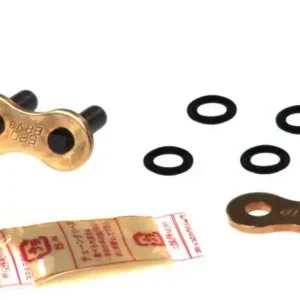 Výhodná Nabídka Spojka řetězu DID 520 ERV7 zlatá, pevná(nýtovací)