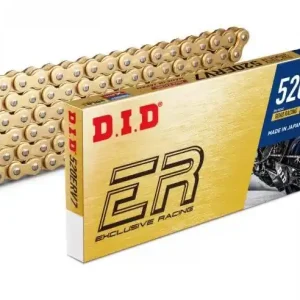 Výprodej Řetěz DID 520 ERV7, X-ring, zlatý, 112 článků