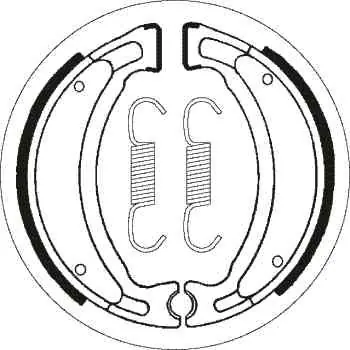 Výprodej Brzdové pakny MR3 přední YAMAHA TT-R 125 rok 09-14