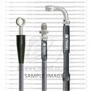 Nejlepší Volba Hadice zadní brzdy Venhill H02-2-038/P čirá barva H02-2-038/P-CL