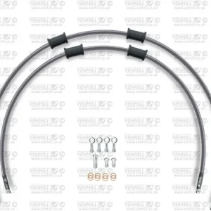 Hadice zadní brzdy Venhill POWERHOSEPLUS BMW-11001RS (2 hadice v sadě) Průhledné hadice, nerezové koncovky Výprodej