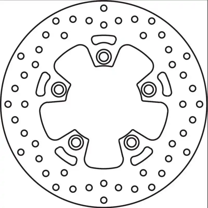 Bezpečná Platba Brzdový kotouč BREMBO zadní SUZUKI GSX 750 F rok 85-06