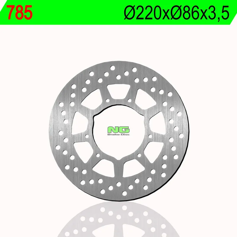 Vysoce Kvalitní Brzdový kotouč NG přední Yamaha Tricker XG 250 rok 04-06