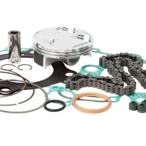 Expresní Doručení VERTEX sada na opravu horní části motoru KAWASAKI KXF 250 17-19 ( píst 24267C, těsnění TOP-END, rozvodový řetěz )