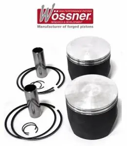 Profesionální WOSSNER komplet pístů KAWASAKI (2T) SX/SC/TS/X2 650 86-96 ( 75,88mm =STD ) ( vodní skútr )(čep 18mm)