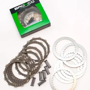 Speciální Cena BRONCO spojkové kotouče, distanční podložky a pružiny (komplet) YAMAHA DT125R/RE/X 88-07,TDR125 93-03,TZR125R 93-95 (EBS2313) (EBS042)