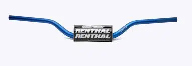 RENTHAL řidítka 1,1/8 (28,6mm) MX FATBAR HANDLEBAR BLUE YAMAHA YZ/YZF +7 barva světle modrá s chráničem Časově Omezené