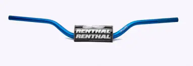 RENTHAL řidítka 1,1/8 (28,6mm) MX FATBAR HANDLEBAR BLUE REED/WINDHAM barva světle modrá s chráničem Top Prodej