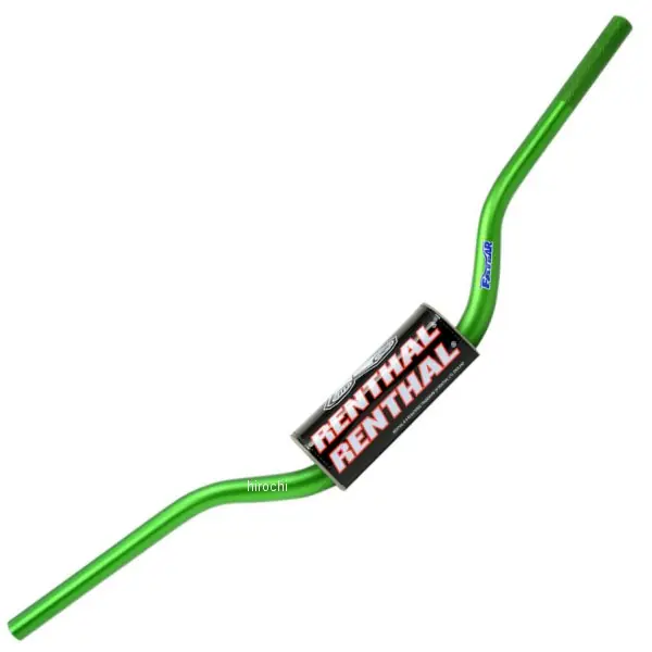 RENTHAL řidítka 1,1/8 (28,6mm) MX FATBAR HANDLEBAR GREEN HONDA CR/CRF, KAWASAKI KX/KXF barva zelená s chráničem Koupit Online