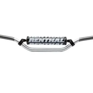 RENTHAL řidítka 7/8 (22mm) MX MINI HANDLEBAR SILVER/šedá KAWASAKI KX 65 02-16 PADDED barva stříbrná/šedý s chráničem Ověřený