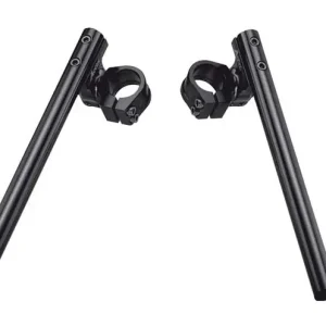 Bezpečná Platba ACCEL řidítka dvoudílná s regulací STREET CLIP-ON rukojeť/montáž 50mm barva černá