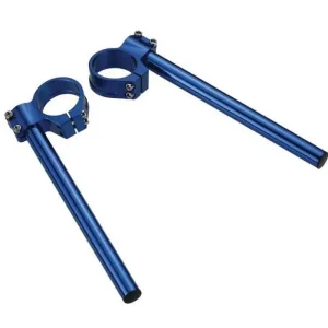 ACCEL řidítka dvoudílná s regulací STREET low rukojeť/montáž 50mm barva světle modrá - Nakupujte Hned