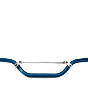 Sezónní Sleva ACCEL řidítka hliníková s hrazdou (22,2mm) MX MINI barva světle modrá ( šířka 732mm, výška 100mm)