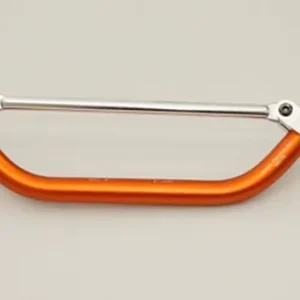 Must-Have ACCEL řidítka hliníková s hrazdou (22,2mm) MX MINI barva oranžová ( šířka 732mm, výška 100mm) -