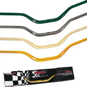 ACCEL řidítka hliníková 28,6 mm TAPER MX vzor YAMAHA YZ vysoká (7075-T6) ergal barva zlatá ( šířka 803mm, výška 92mm) Nejlepší Volba