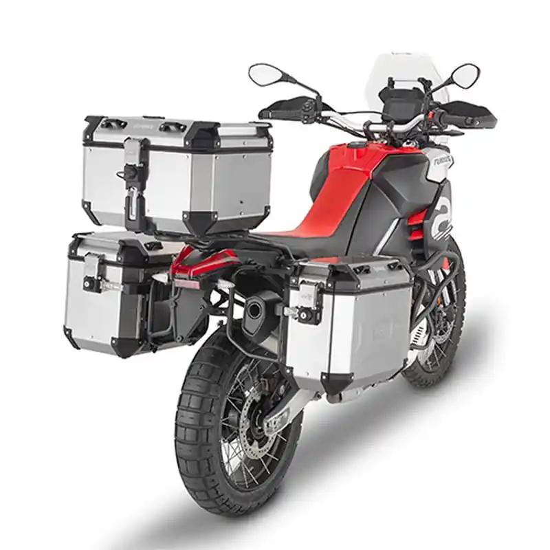 Luxusní KAPPA boční nosič kufru MONOKEY CAM SIDE APRILIA TUAREG 660 21 -25 TUAREG RALLI 25 pod kufry KFR KFORCE a KVG KVOYAGER ALU