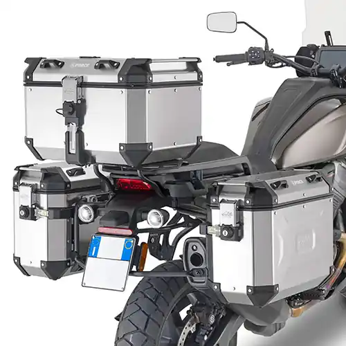 KAPPA boční nosič kufru MONOKEY CAM SIDE HARLEY-DAVIDSON PAN AMERICA 1250 (21) - pod kufry KFR KFORCE a KVG KVOYAGER ALU Vysoce Kvalitní