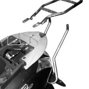 Ověřený KAPPA zadní nosič kufru PIAGGIO zip 50 / 125 (00-12) ( bez plotny )