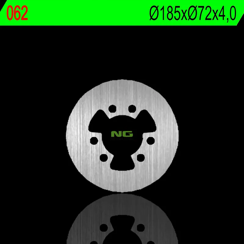 NG přední brzdový kotouč GAS GAS BONTAKT JTX/TX 125/200/250/270/320 97-98, MONTESA COTA 250/310/311/315 90-96 (185X72X4,0mm) (6X15,5mm) Trendový