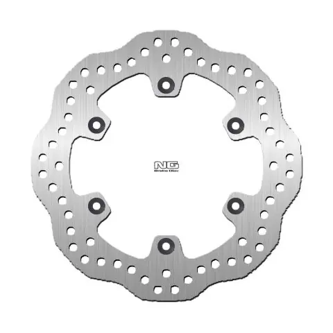 Nejlepší Volba NG brzdový kotouč zadní KAWASAKI KLR 650 90-07, KLE 500 91-07 (230X120X5mm) (6X10,5mm) WAVE