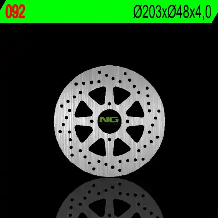 Speciální Cena NG brzdový kotouč zadní YAMAHA TZR 50R 93-96 (203X48X4) (4X8,5mm)