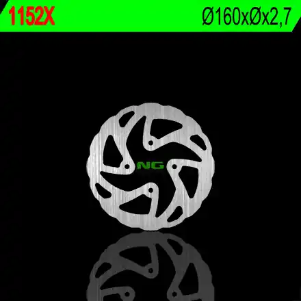 NG brzdový kotouč zadní BETA 125/200/250/290/300 TRIAL (160X-X2,5) WAVE Ověřený