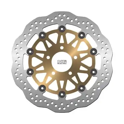 Horká Nabídka NG přední brzdový kotouč SUZUKI GSF 1200 95-05, GSX 1200 98-03, RF 900 94-97 (310X64X5mm) (5X10,5mm) WAVE plovoucí