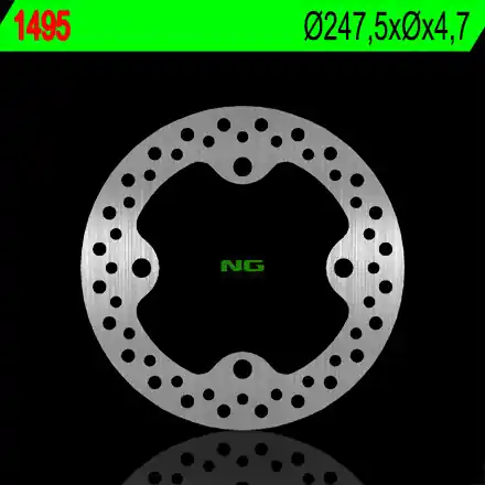 NG přední brzdový kotouč/zadní POLARIS RANGER 1000 14-15 (247,5X4,7) (4X15,4mm) Akční Nabídka