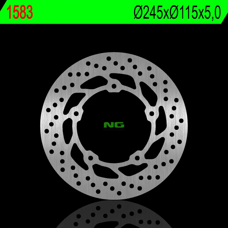 NG brzdový kotouč zadní YAMAHA XJ6 09-17 (245X115X5,0mm) (5X8,5mm) Ověřený